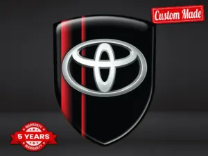 Toyota Custom Car Emblems Durable High Quality Professional